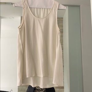Everlane 100% silk cami S ivory